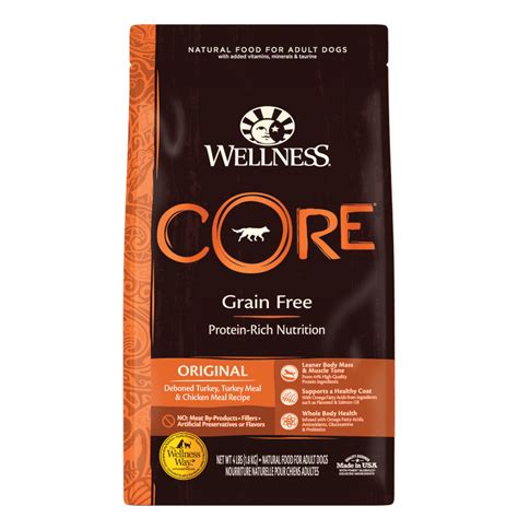 Please use feeding guidelines as an initial recommendation and adjust as needed. Wellness Core Original - Feed Bag Pet Supply
