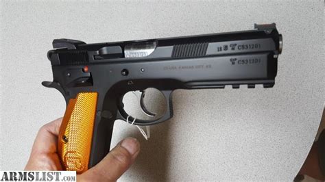 Armslist For Sale Cz Sp 01 Shadow Orange 9mm Cz Custom Shop
