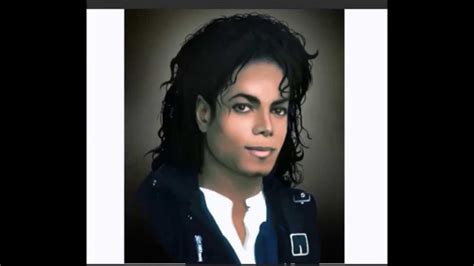 Michael Jackson Portrait Photoshop Speed Art By Misty Mistery Youtube