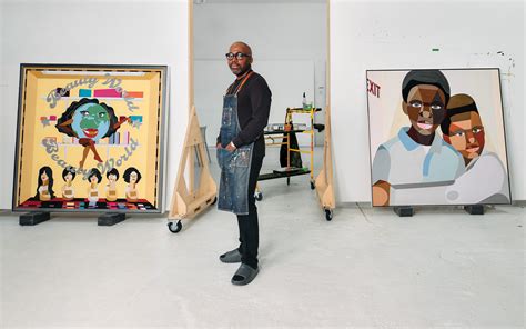 Artist Derrick Adams Opens The Door Of His Brooklyn Studio Galerie