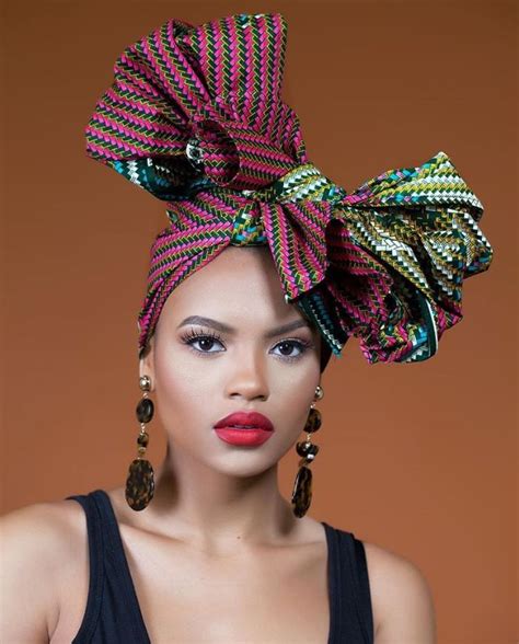 Head Wraps African American Beauty African Beauty African Women