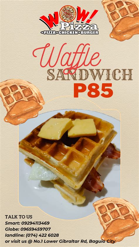 Have A Forkful Of Waffle Wow Pizza Gibraltar Baguio Facebook