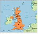 Blog de Geografia: Mapa do Reino Unido.
