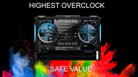 How To Overclock Gtx 1650 Ti Highest Stable Overclock Value Youtube