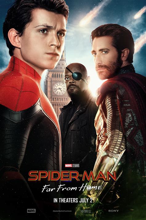 Spiderman Far From Home Poster