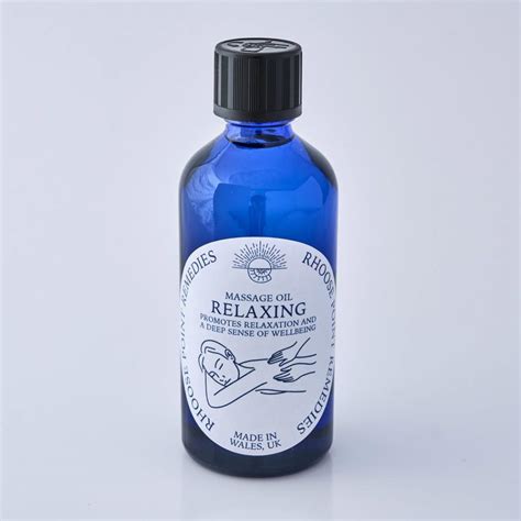 Natural Luxury Relaxing Massage Oil Rhoose Point Remedies