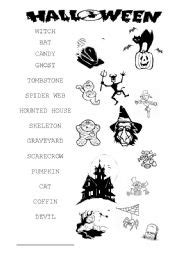 english worksheets halloween worksheets page