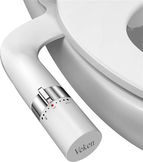 Slim Bidet Attachment For Toilet Dual Nozzle Feminine Posterior Wash