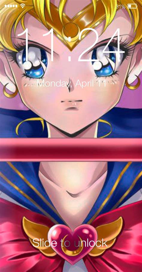 Sailor Anime Moon Usagi Tsukino Lock Screen For Android Apk Download
