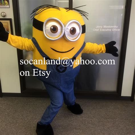 Stuart Mascot Costumes In Minions Movie 2015 Minions Cosplay Costumes