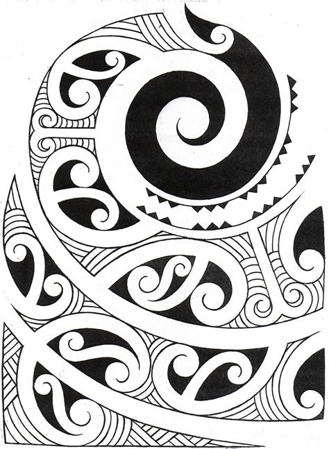 28 Tatouage Coquillage Maori
