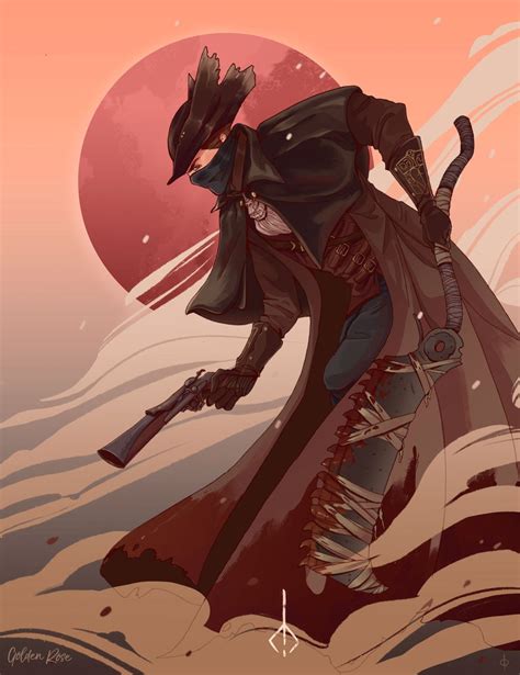 Hunter Bloodborne Etsy Bloodborne Art Bloodborne Concept Art