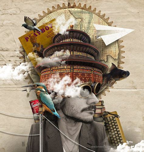 40 Creative Photo Collage Effects And Photoshop Collage Art Works