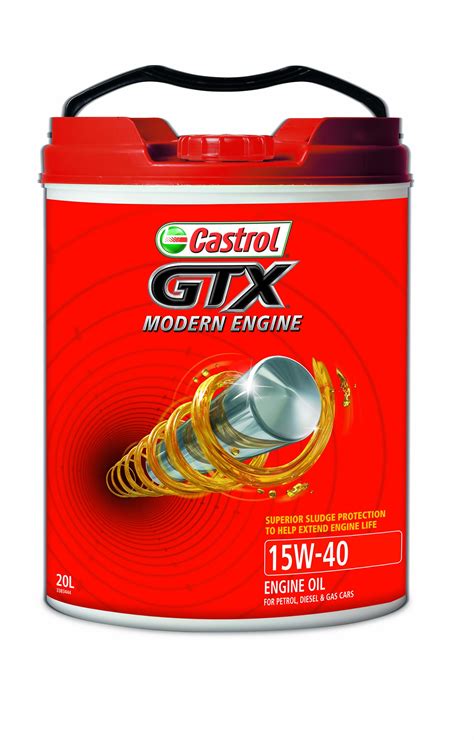 Castrol Gtx Modern Engine 15w40 Engine Oil 20l 3383444 Ebay