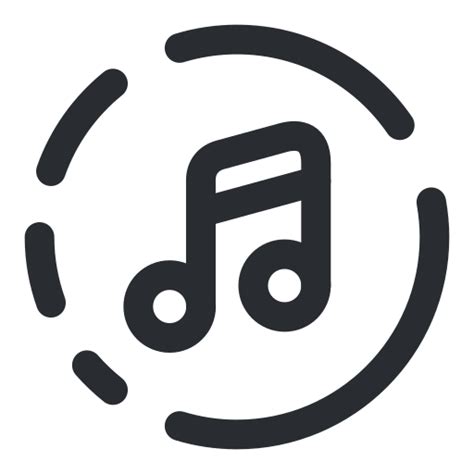 Music Circle User Interface And Gesture Icons
