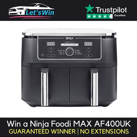 Win A Ninja Foodi Max Dual Zone Air Fryer Af400uk Lets Win