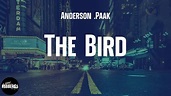 Anderson .Paak - The Bird (lyrics) - YouTube