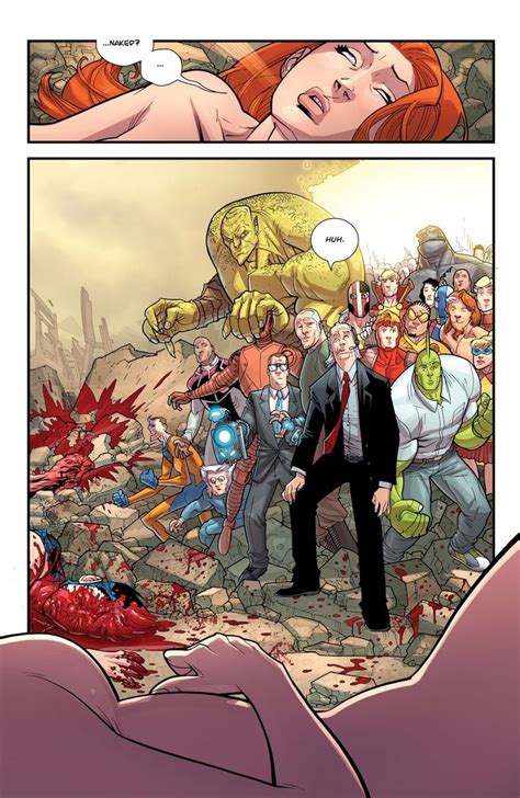Invincible Comics Issue 64 Atom Eve Captain America Comic Art Marvel Comics Art Invincible Comic