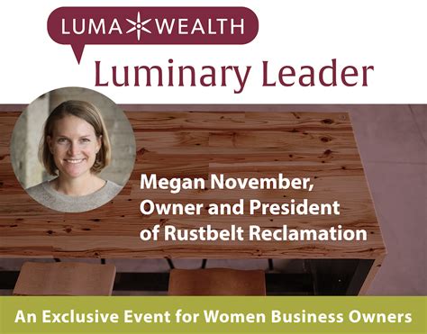Luminary Leaders Megan November