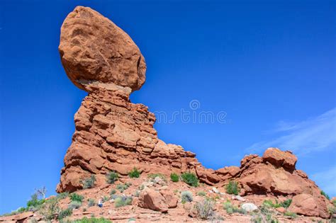 Monuments In Arches National Park Utah United States Editorial Stock