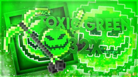 Toxic Green 32x Mcpe Pvp Texture Pack By Yuruze119 Fps Boost