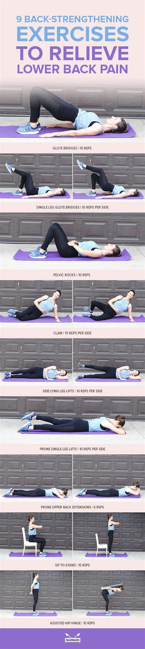 9 Easy Back Exercises To Relieve Lower Back Pain Artofit