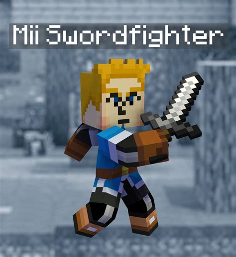 Ssbu 52 Mii Swordfighter Minecraft By Josuecr4ft On Deviantart