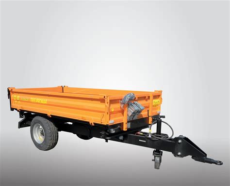 Drop Side Trailer T655 Pronar Sp Z Oo Single Axle