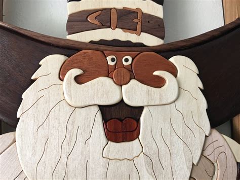 Cowboy Intarsia Etsy