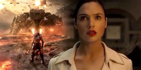 Justice League Wonder Woman Découvre Darkseid Dans Le Premier Teaser