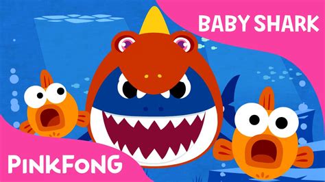 Последние твиты от pinkfong & baby shark (@pinkfong_usa). Baby Shark Wearing a Dinosaur Costume! | Animal Songs ...