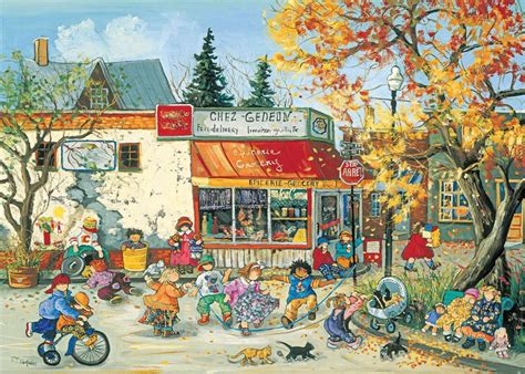 Ravensburger Jigsaw Puzzle Corner Store In Fall