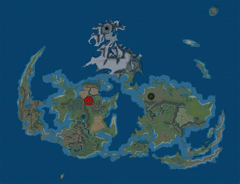 Mapa del mundo, vista de satélite: North Corel - The Final Fantasy Wiki - 10 years of having ...