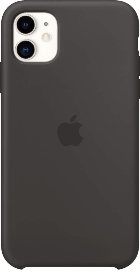 Best Buy Apple Iphone 11 Silicone Case Black Mwvu2zma