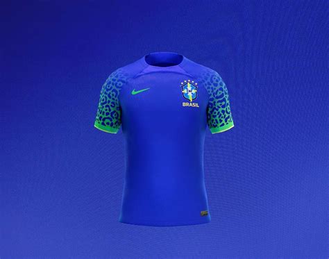 brasil vai estrear a camisa azul na copa do mundo contra camarões mkt esportivo