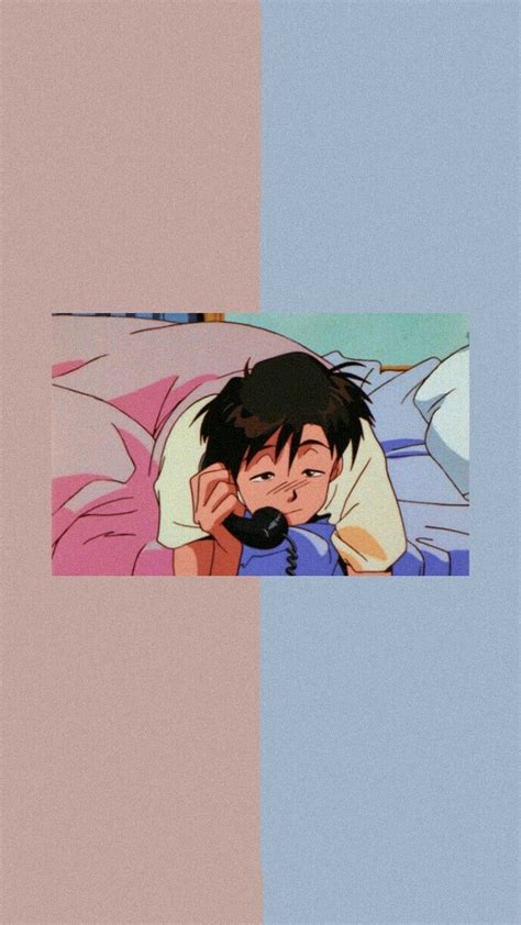 Vintage Anime Aesthetic Wallpaper