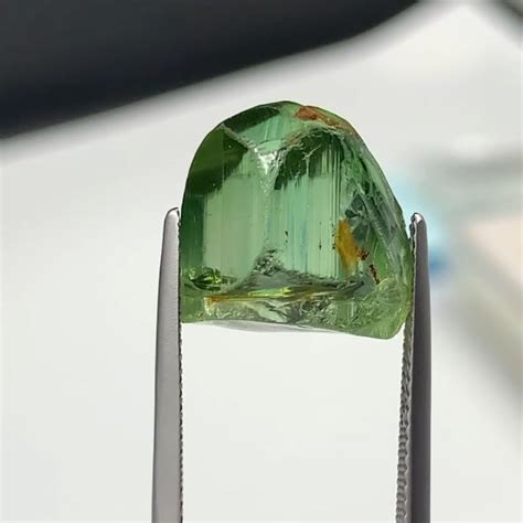 19 Cts Clean Mint Green Tourmaline From Congo Africa By Universal