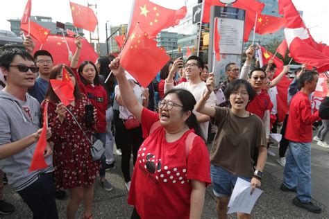 Counter Protests Against Pro Hong Kong Demonstrators May Reflect