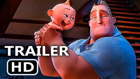 Incredibles 2 Official Trailer Pixar 2018 Animated Film Broadcrash