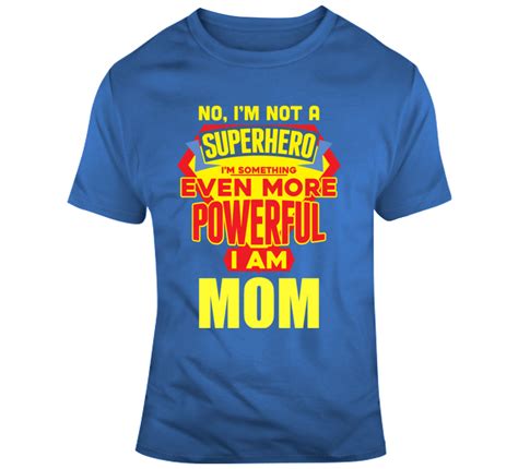 Superhero Mom T Shirt