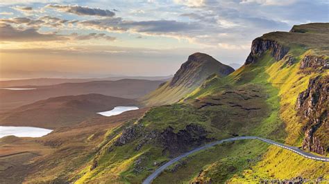 Scotland Road Landscape Hd Wallpapers Desktop Background