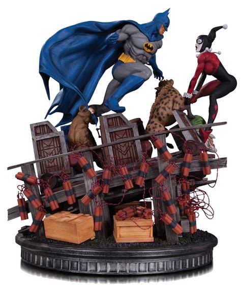 Dc Direct Batman Vs Harley Quinn Battle Diorama Toyslife