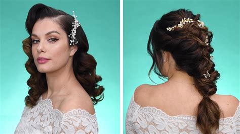 2 Gorgeous Bridal Hairstyles Hair Diys And Bridal Tutorials By