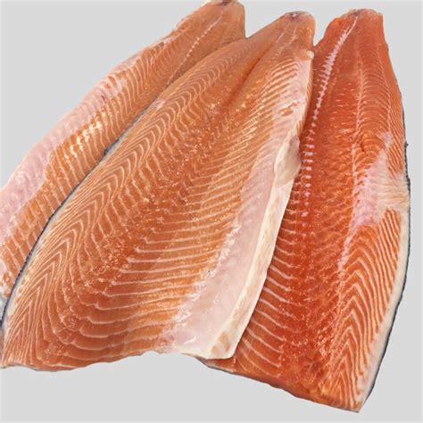 1 Fresh Atlantic Salmon Full Fillet Descaled The Shrimp Net Fish
