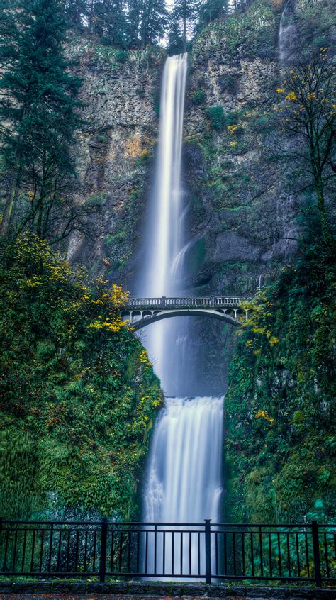 Viajar Multnomah Falls Oregon Usa
