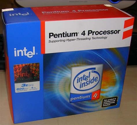 50年以上 Intel Pentium 4 Ht