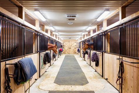 Contemporary Horse Stalls Poultec