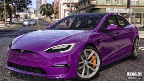 Скачать Tesla Model S Plaid для Gta 5