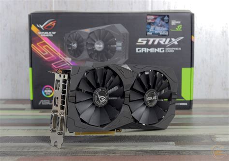 Обзор и тестирование видеокарты Asus Rog Strix Geforce Gtx 1050 Ti