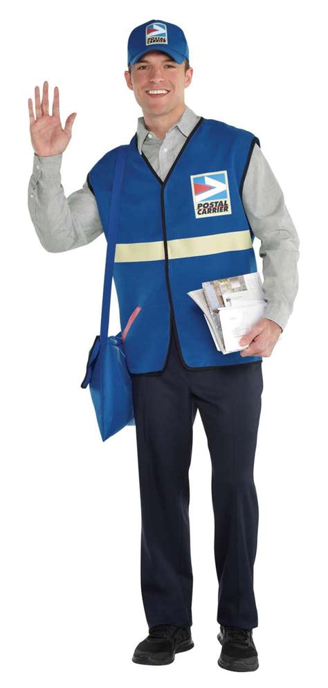 Mail Carrier Mens Adult Halloween Costume Accessory Kit